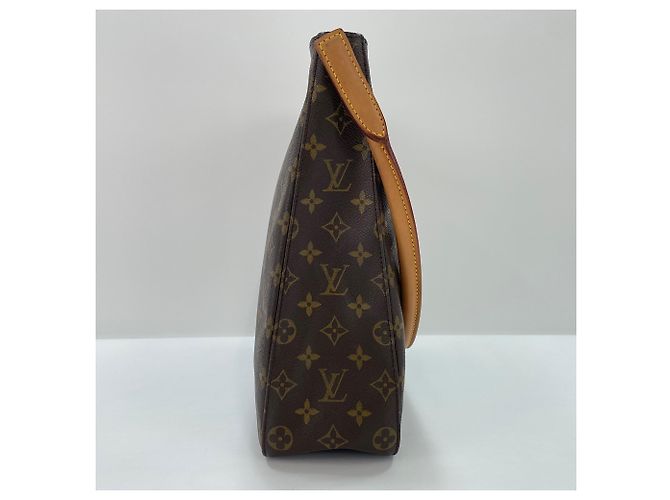 Borsa a tracolla Louis Vuitton Looping GM Marrone - vista 6