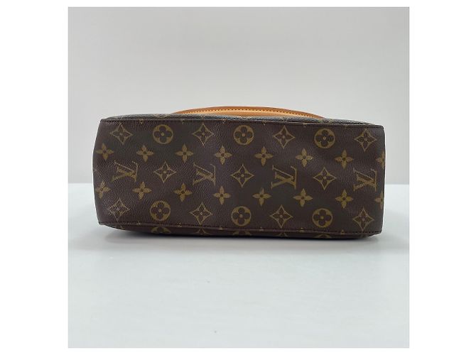 Borsa a tracolla Louis Vuitton Looping GM Marrone - vista 7