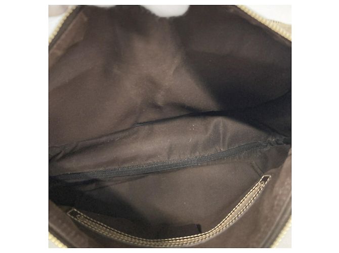 Borsa a tracolla Gucci GG Supreme Marrone - vista 4