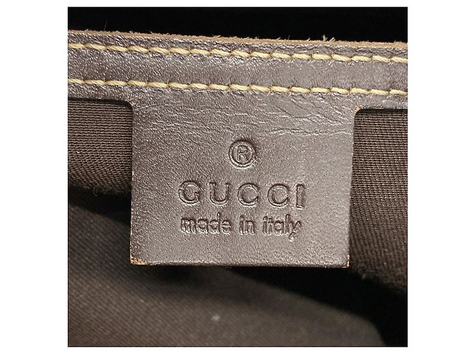 Borsa a tracolla Gucci GG Supreme Marrone - vista 5