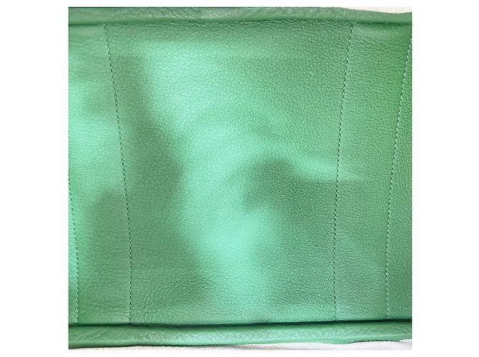 Hermès Borsa HERMES Garden Party PM, Green Verde - vista 11