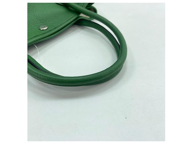 Hermès Borsa HERMES Garden Party PM, Green Verde - vista 9