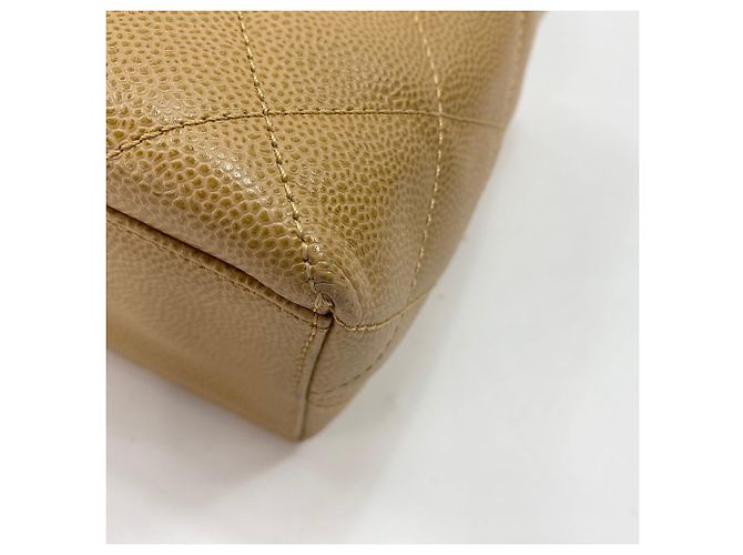 Borsa Tote Chanel Matelassé in Beige - vista 9