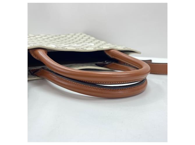 Céline Borsa Celine Vertical Cabas Medium Bianco - vista 7