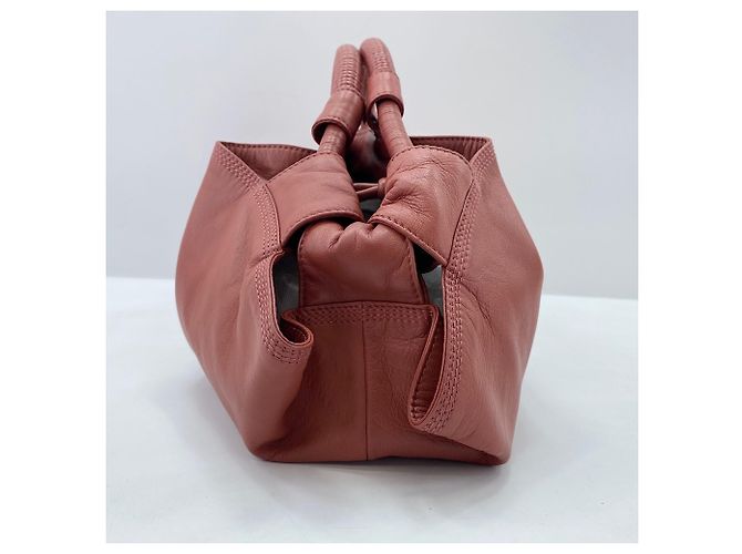 Borsa Loewe Nappa Aire Red Rosso - vista 4