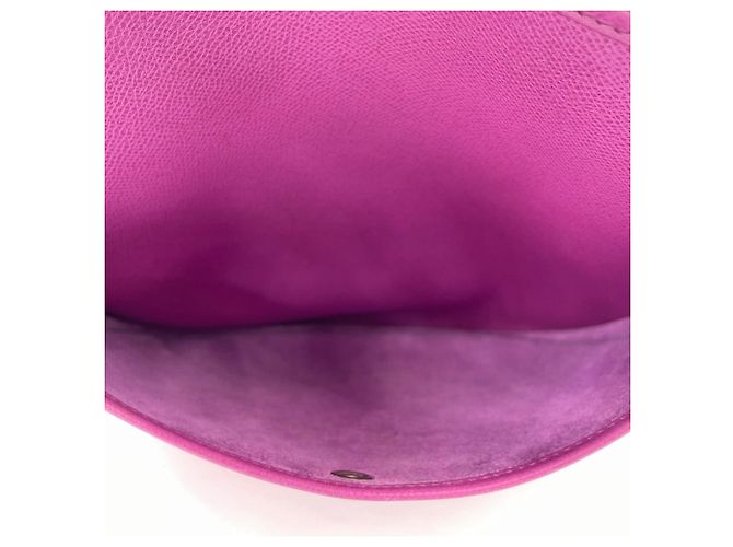 Hermès Borsa a tracolla Hermes Evelyne 2PM Porpora - vista 12
