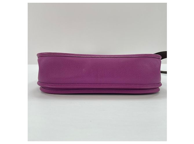 Hermès Borsa a tracolla Hermes Evelyne 2PM Porpora - vista 7