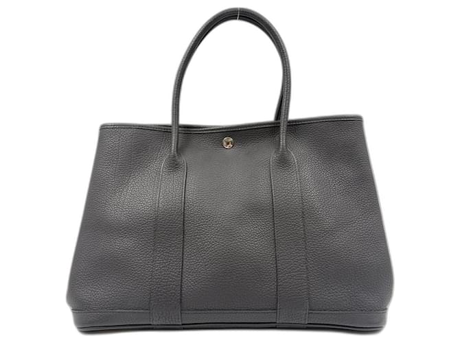 Hermès Borsa Hermes Garden Party PM Marrone - vista 2
