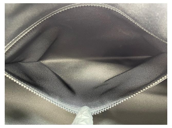Borsa Boston Louis Vuitton Keepall Bandoulière Nero - vista 13