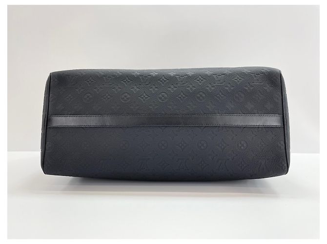 Borsa Boston Louis Vuitton Keepall Bandoulière Nero - vista 6