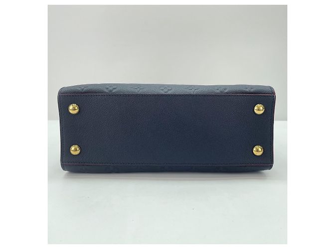 Borsa Louis Vuitton Pont Neuf MM in Navy Blu navy - vista 5