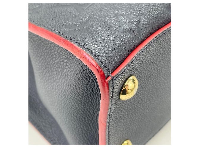 Borsa Louis Vuitton Pont Neuf MM in Navy Blu navy - vista 7