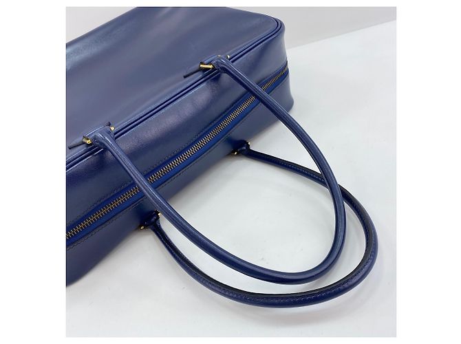 Hermès Borsa HERMES Plume 32 in Navy Blu navy - vista 10