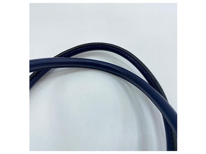 Hermès Borsa HERMES Plume 32 in Navy Blu navy - vista 11