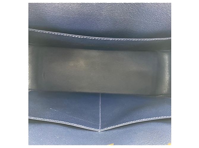Hermès Borsa HERMES Plume 32 in Navy Blu navy - vista 12