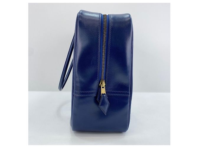 Hermès Borsa HERMES Plume 32 in Navy Blu navy - vista 6