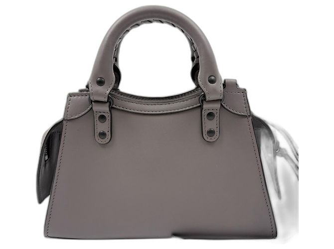 Everyday Borsa Balenciaga Neo Classic Mini Marrone - vista 3