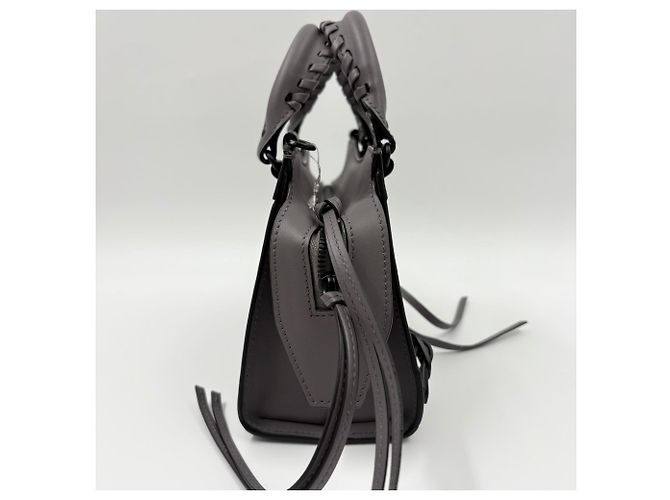 Everyday Borsa Balenciaga Neo Classic Mini Marrone - vista 6