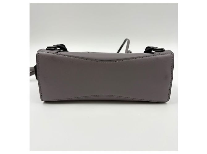 Everyday Borsa Balenciaga Neo Classic Mini Marrone - vista 7