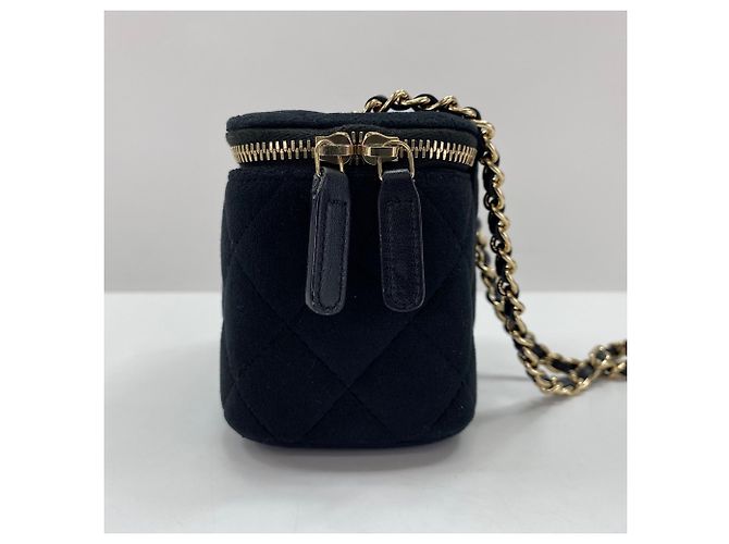 Borsa a tracolla Chanel Matelassé Nero - vista 4