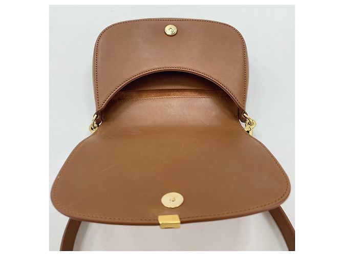 Borsa Mini Voltaire Yves Saint Laurent Marrone - vista 6