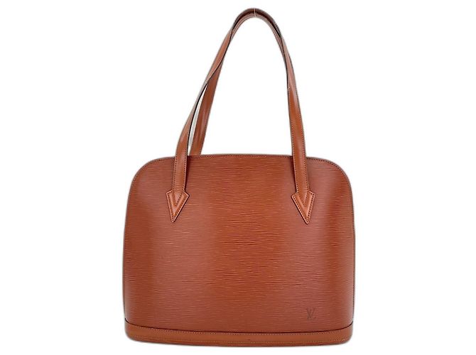 Borsa Tote Louis Vuitton Lussac Marrone - vista 2