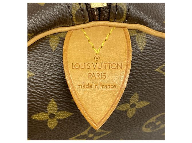 Borsa Boston Louis Vuitton Monogram Keepall 55 Marrone - vista 5