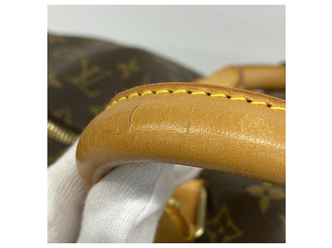 Borsa Boston Louis Vuitton Monogram Keepall 55 Marrone - vista 6