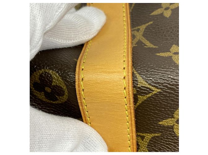 Borsa Boston Louis Vuitton Monogram Keepall 55 Marrone - vista 7