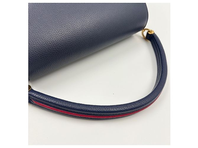 Louis Vuitton Double V Handbag in Blue - view 10