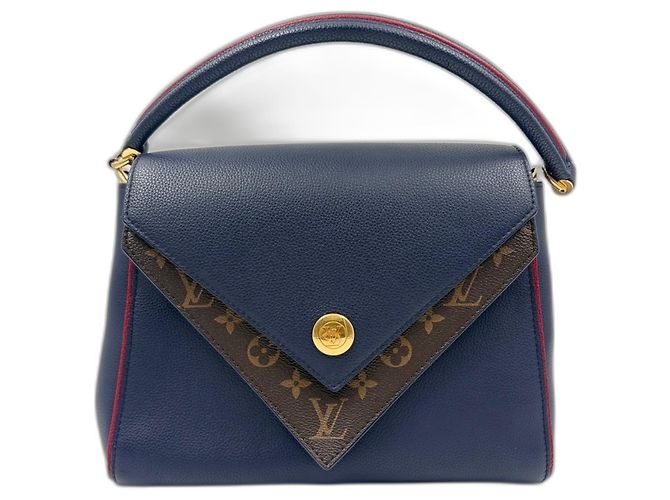 Louis Vuitton Double V Handbag in Blue - view 2