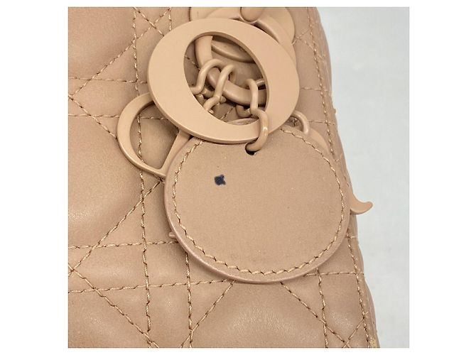 Borsa Christian Dior Cannage Lady Rosa - vista 10