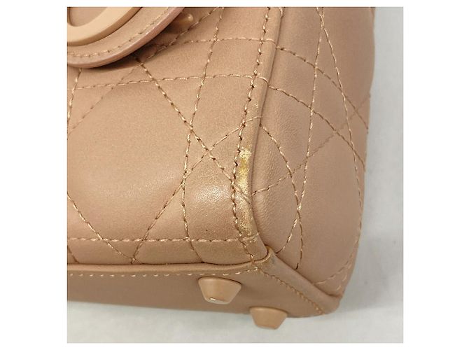 Borsa Christian Dior Cannage Lady Rosa - vista 6