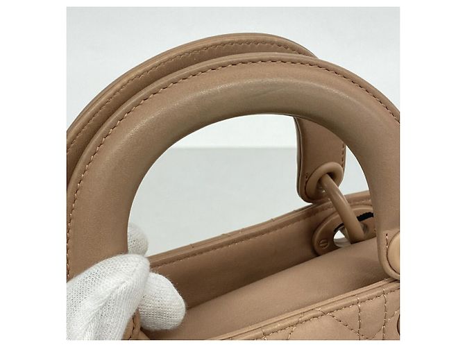 Borsa Christian Dior Cannage Lady Rosa - vista 9