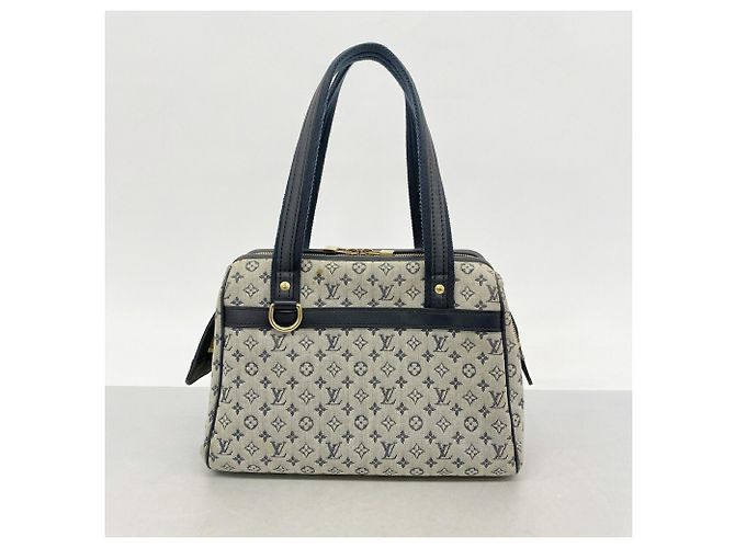 Borsa Louis Vuitton Monogram Mini Josephine PM Blu - vista 10