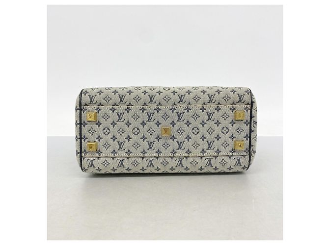 Borsa Louis Vuitton Monogram Mini Josephine PM Blu - vista 3