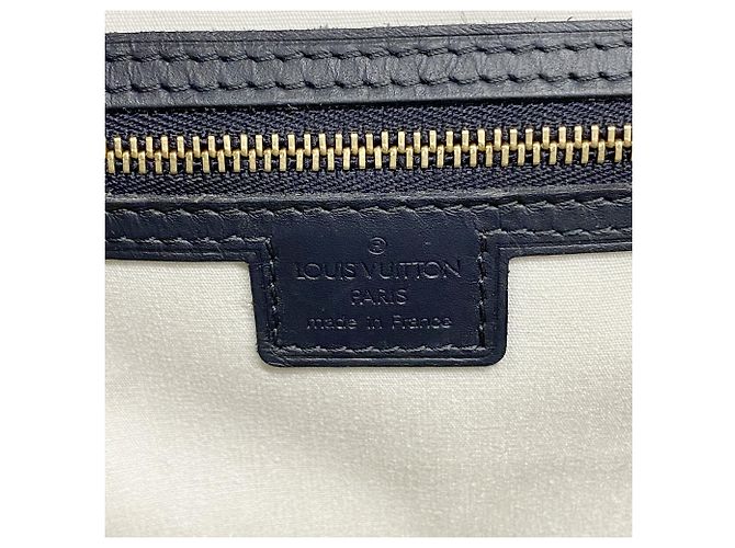 Borsa Louis Vuitton Monogram Mini Josephine PM Blu - vista 5