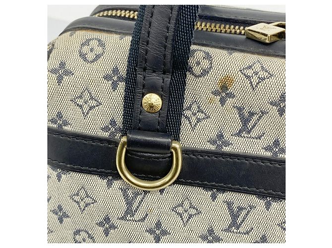 Borsa Louis Vuitton Monogram Mini Josephine PM Blu - vista 7