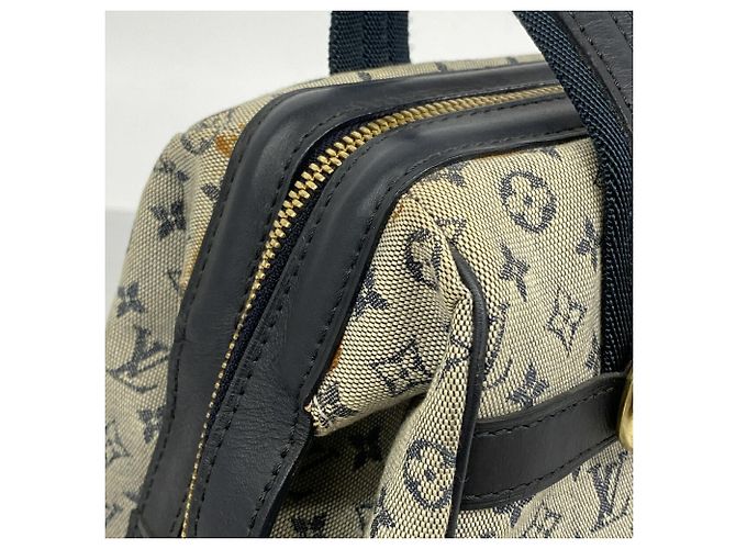 Borsa Louis Vuitton Monogram Mini Josephine PM Blu - vista 8