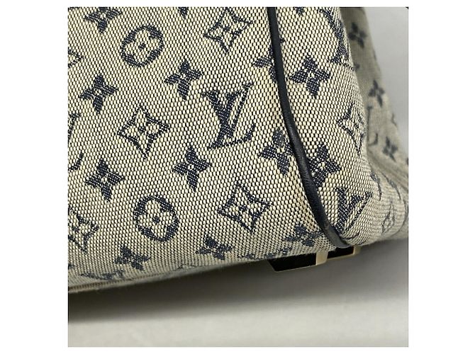 Borsa Louis Vuitton Monogram Mini Josephine PM Blu - vista 9