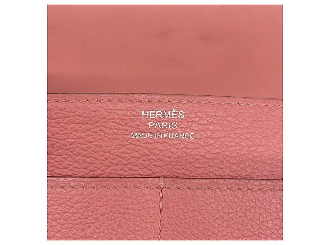 Hermès Hermes Dogon GM Langbeutel Pink - Ansicht 4