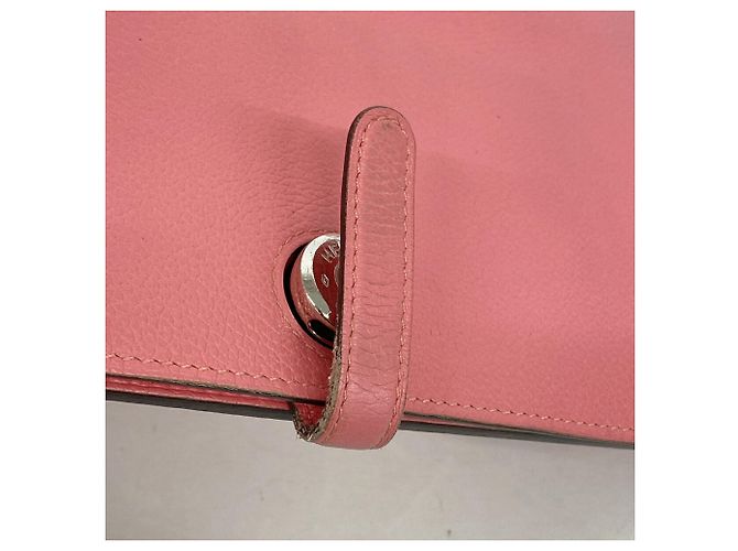 Hermès Hermes Dogon GM Langbeutel Pink - Ansicht 7