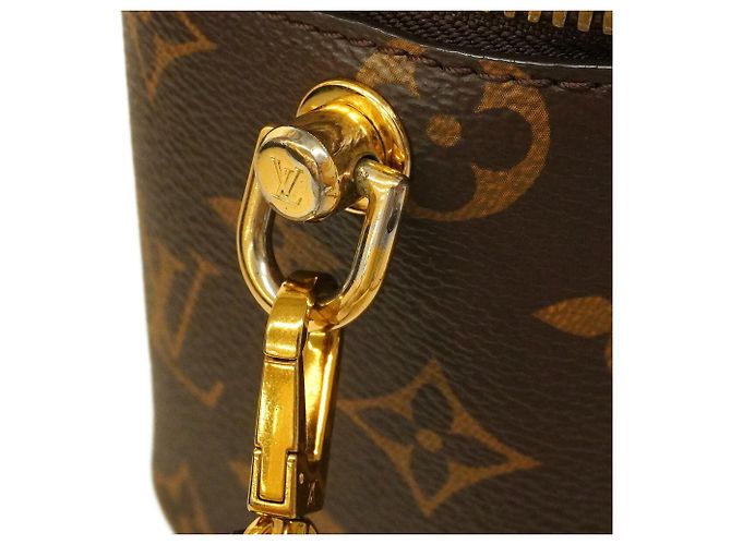 Borsa Vanity con catena Louis Vuitton Monogram Reverse Marrone - vista 8