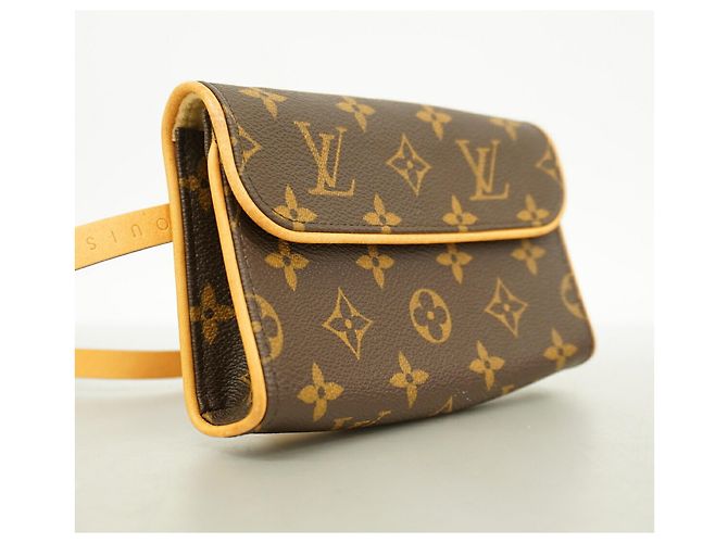 Louis Vuitton Monogram Pochette Florentine Fanny Pack Marrone - vista 2