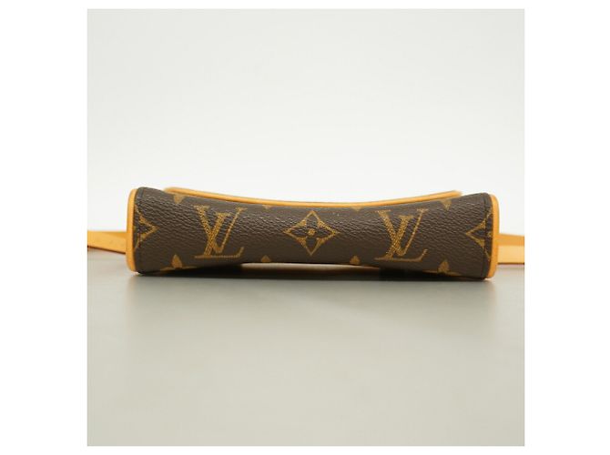 Louis Vuitton Monogram Pochette Florentine Fanny Pack Marrone - vista 3