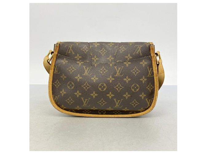 Borsa a tracolla Louis Vuitton Monogram Menilmontant PM Marrone - vista 12
