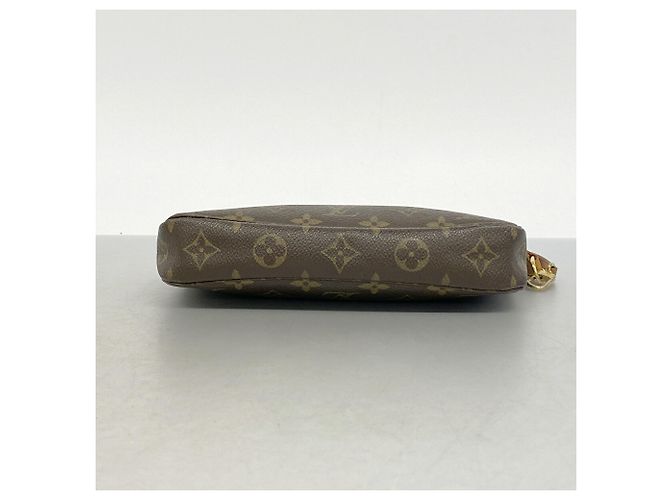Louis Vuitton Monogram Pochette Accessoires Pouch Marrone - vista 3