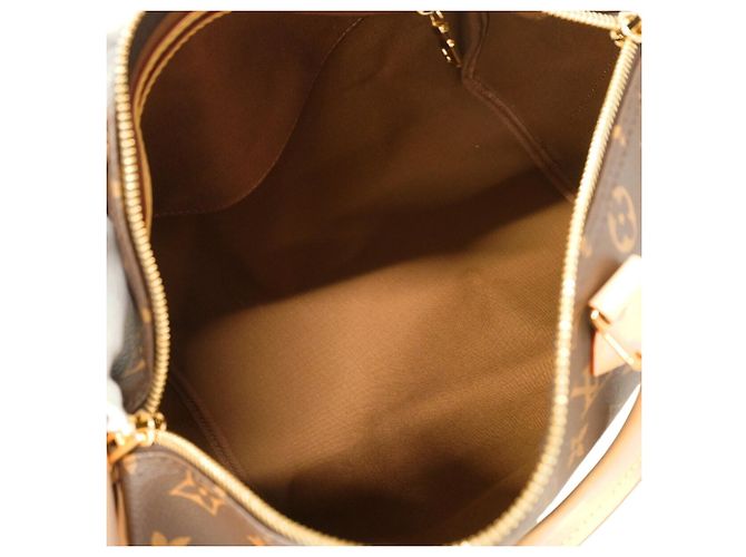 Borsa Louis Vuitton Monogram Speedy Bandoulière 30 Marrone - vista 4