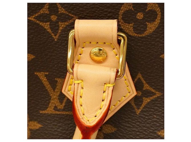 Borsa Louis Vuitton Monogram Speedy Bandoulière 30 Marrone - vista 6