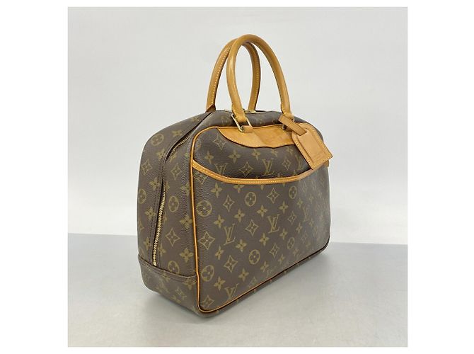 Borsa Louis Vuitton Monogram Deauville Marrone - vista 2